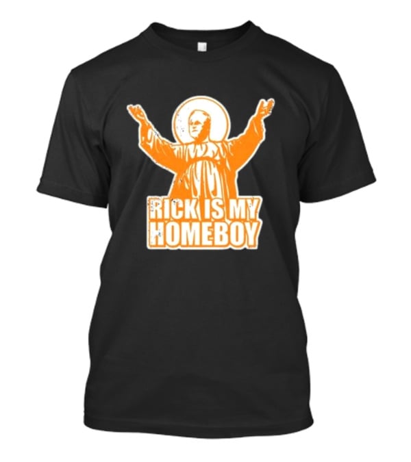 Knoxville Johnny Rick Is My Homeboy Orange T-Shirt