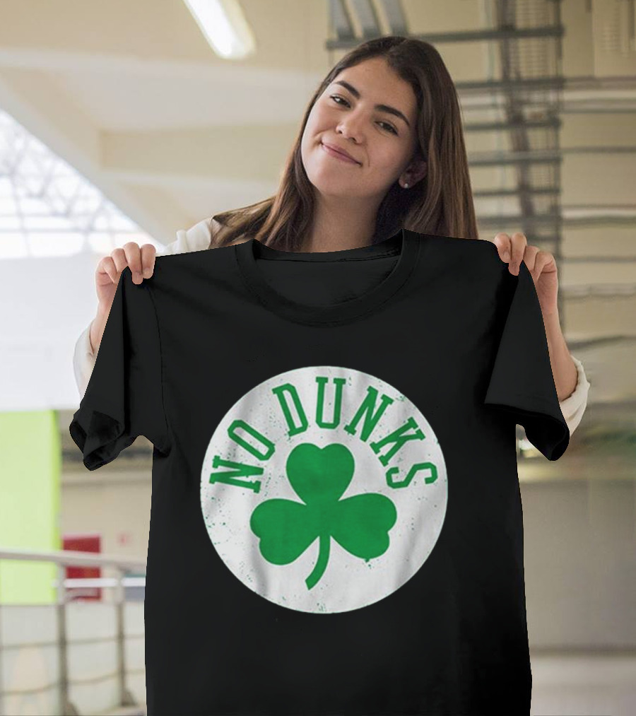 Boston Celtics No Dunks NBA Finals T-Shirt