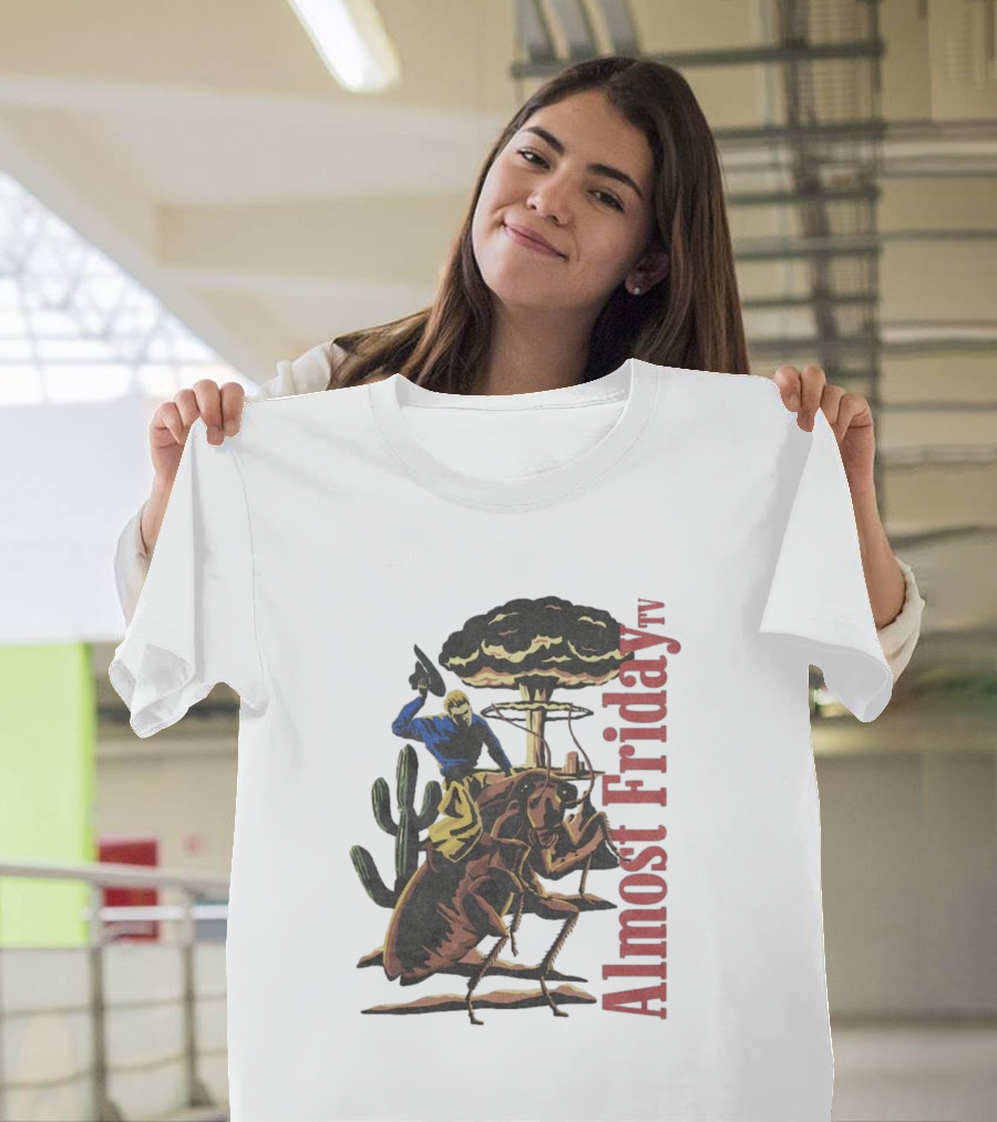 Almost Friday Cockroach Cowboys Desert Adventure T-Shirt
