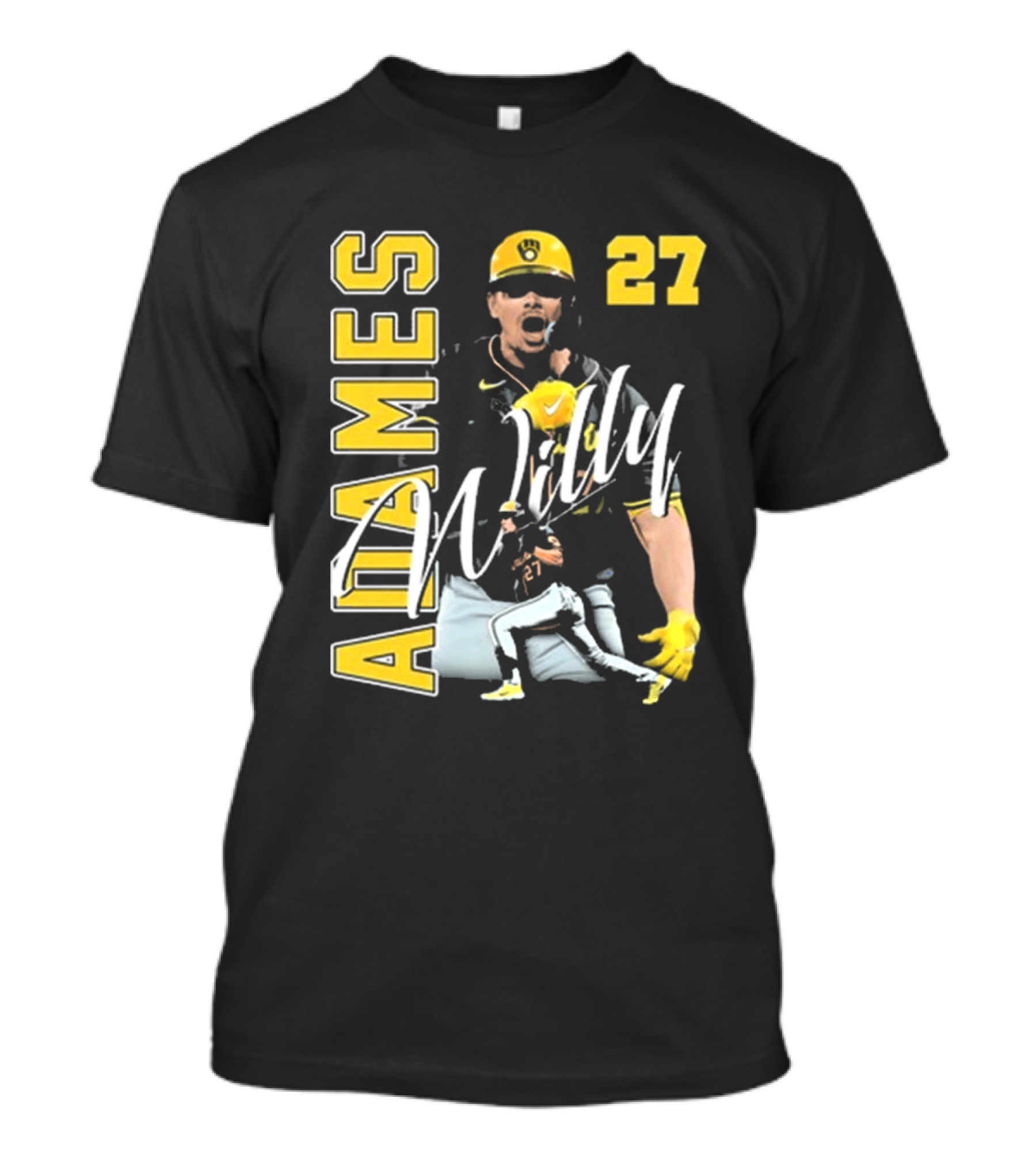 Willy Adames 27 Mke Allgoods Baseball Sports T-Shirt