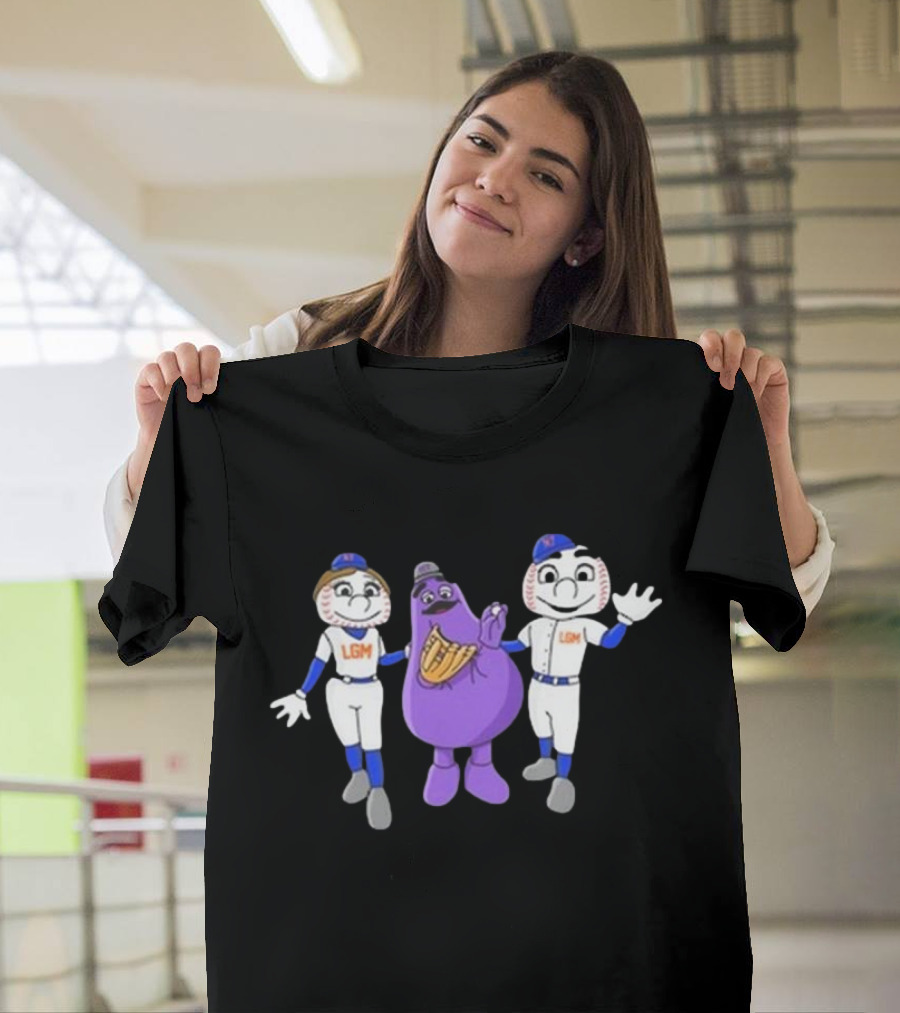 Nym And Friends LGM Alternate Vintage Baseball Mascots T-Shirt