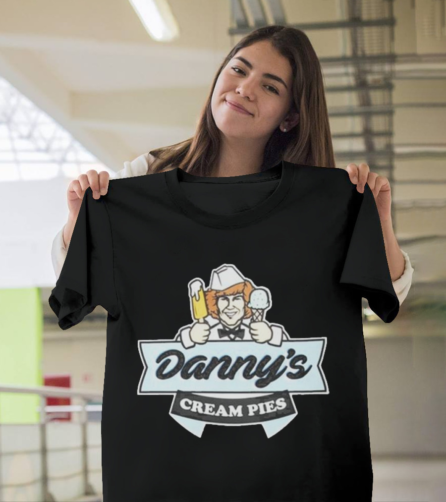 Danny Duncan Danny's Cream Pies Ice Cream Character T-Shirt