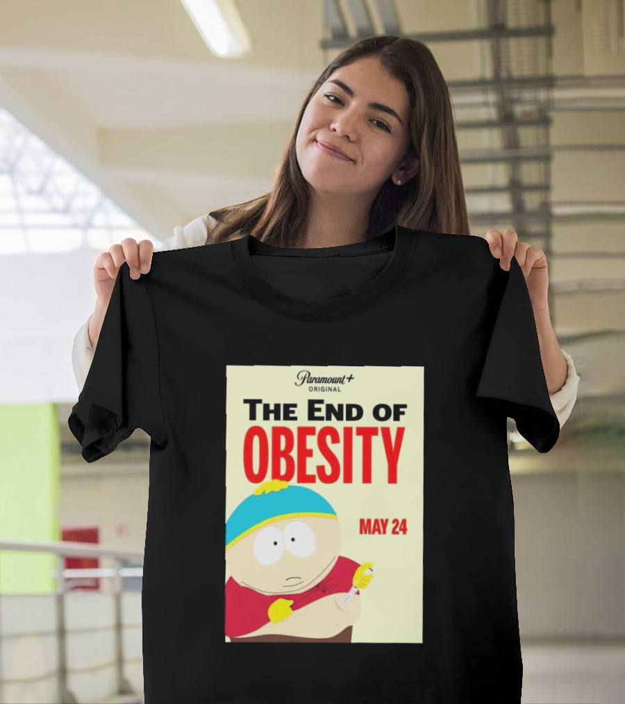 Paramount Original The End Of Obesity May 24 Featuring Iconic Cartoon Character T-Shirt