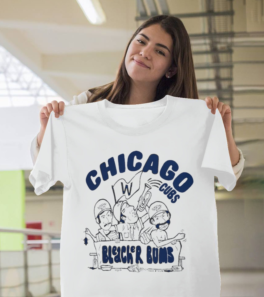 Chicago Cubs Bleacher Bums Tri-Blend T-Shirt
