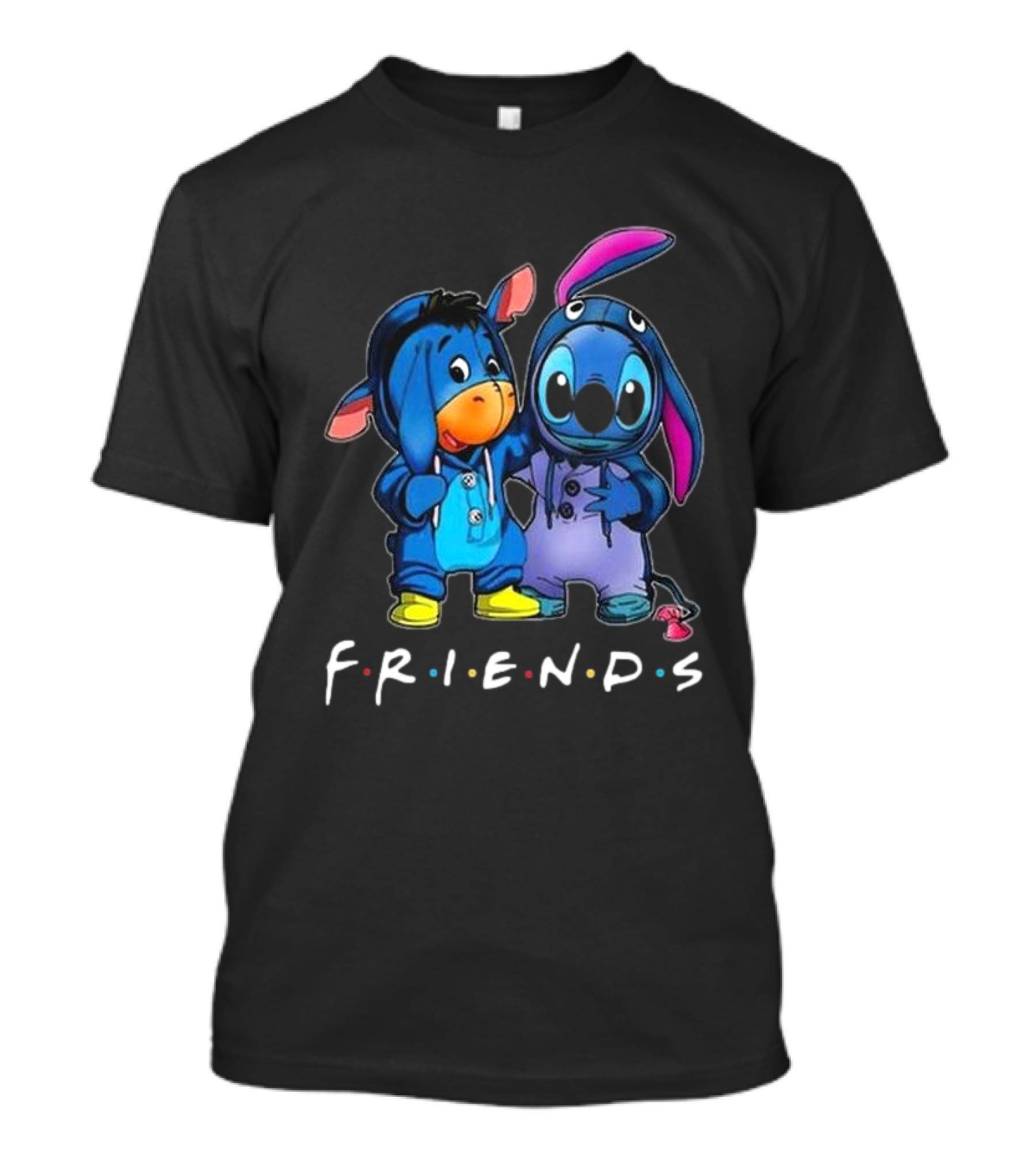 Eeyore Stitch Best Friends For Life F.R.I.E.N.D.S T-Shirt