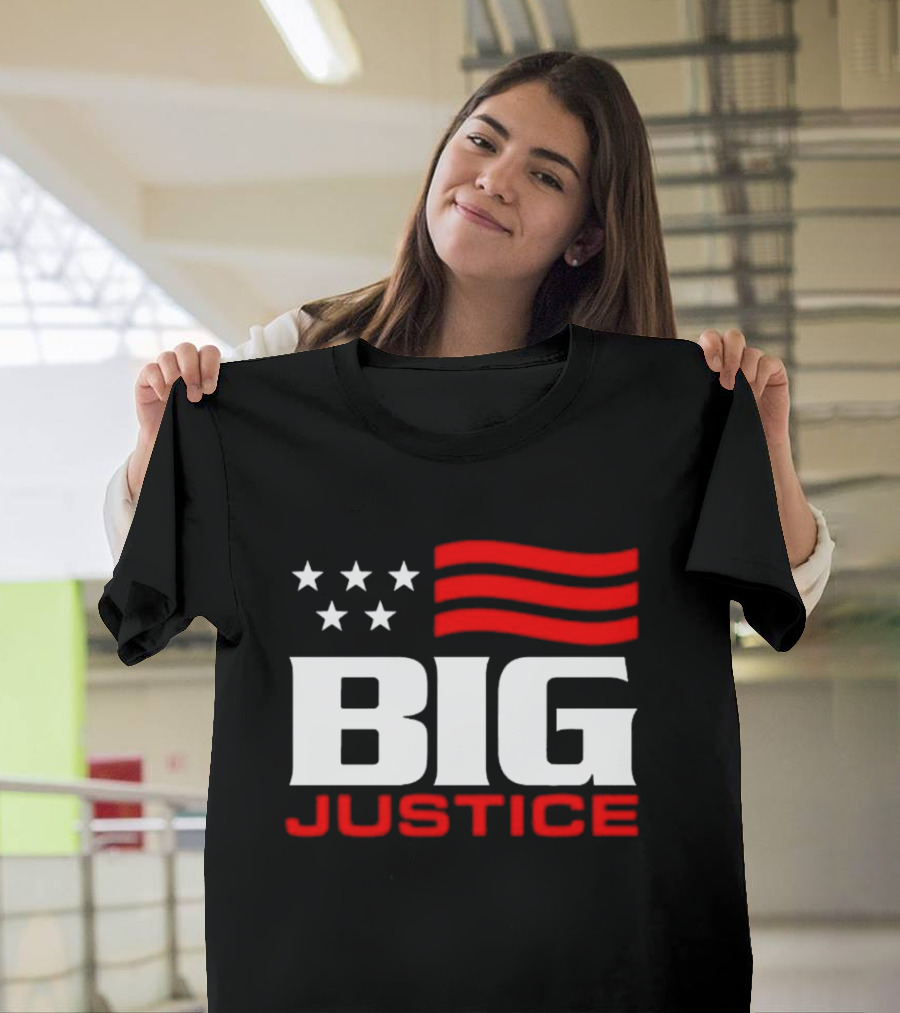 BIG JUSTICE American Flag T-Shirt