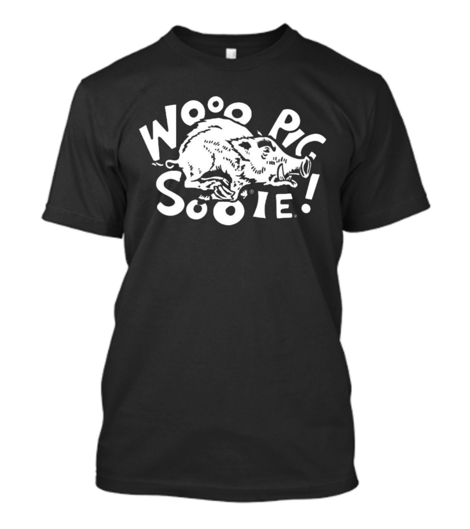 Woo Pig Sooie Arkansas Razorbacks Matt Mitchell T-Shirt