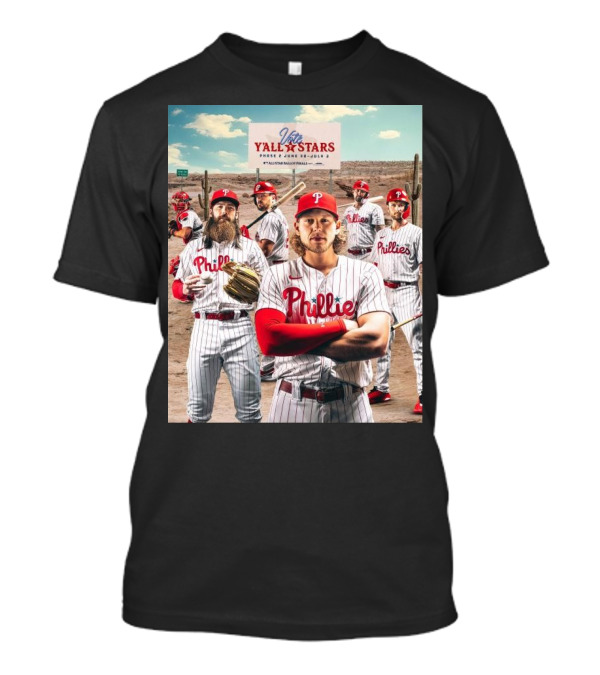 Philadelphia Phillies Vote Y’all Stars Once A Day Until July 3 T-Shirt