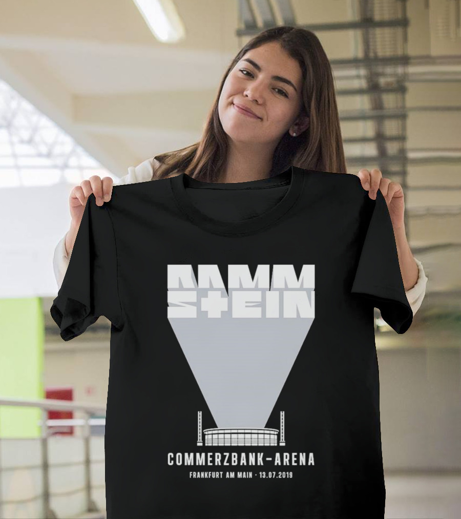 Rammstein Commerzbank-Arena Frankfurt Am Main 13.07.2019 Tour Concert Event T-Shirt