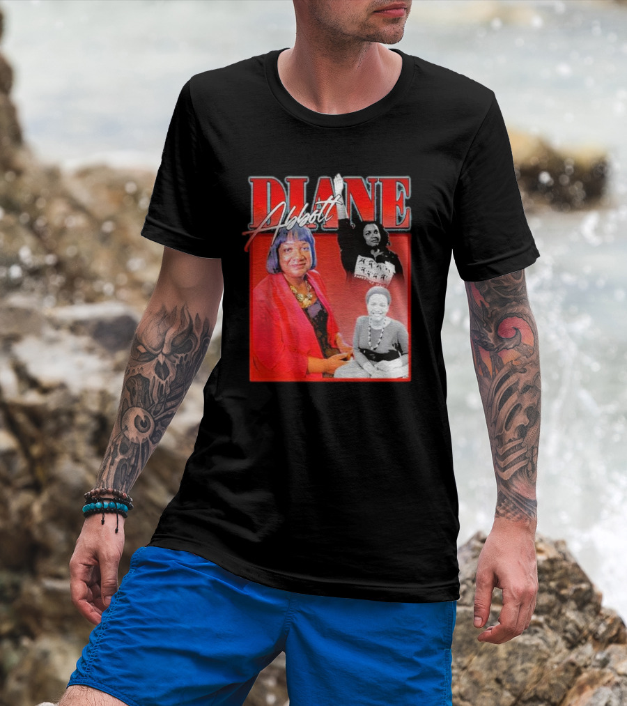 Diane Abbott Empowerment Portrait Collage T-Shirt