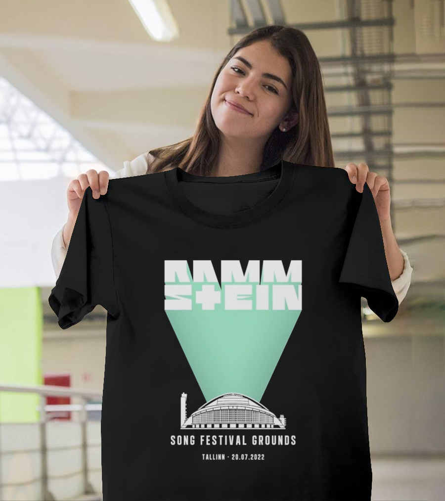 Rammstein Concert Song Festival Grounds Tallinn 20.07.2022 T-Shirt