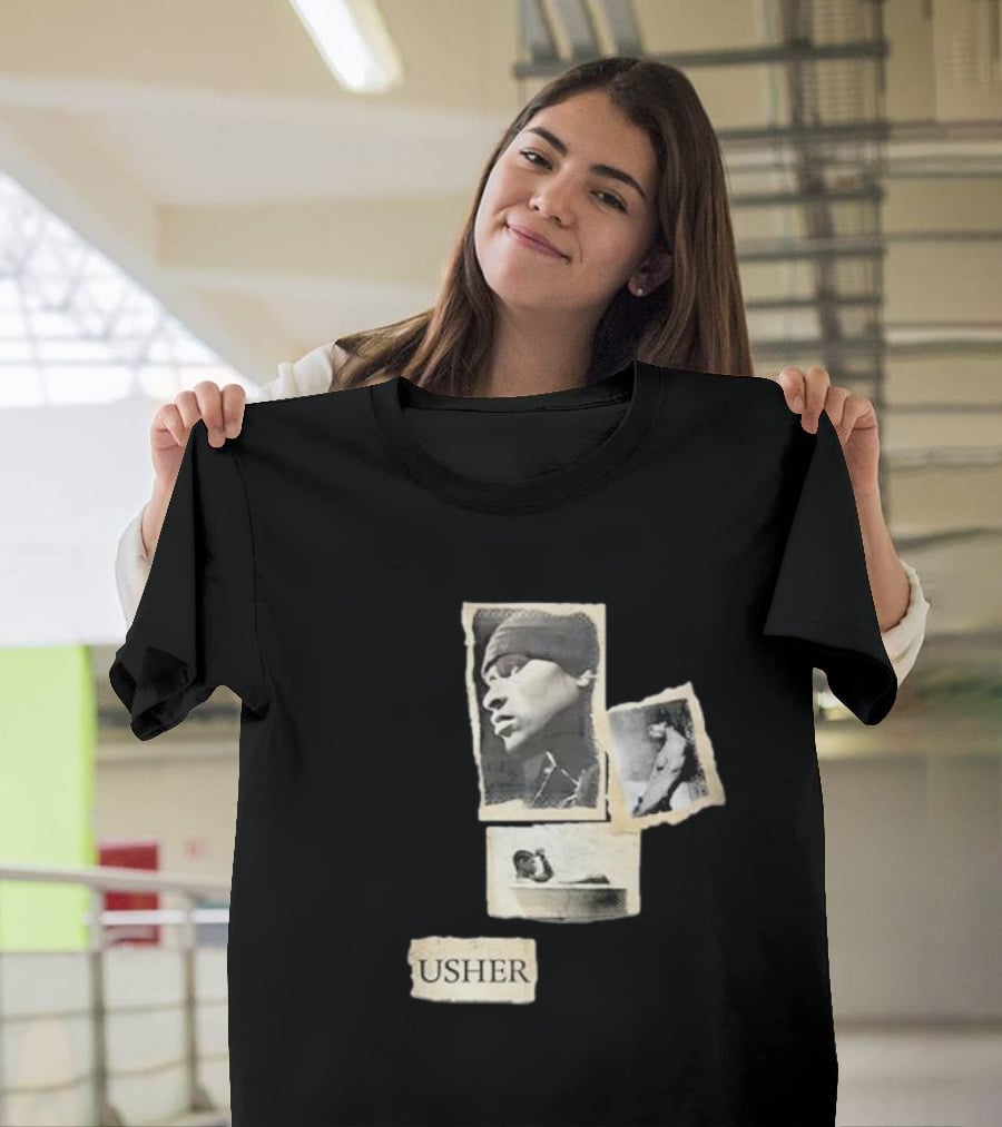 Usher Confessions Album Collage T-Shirt