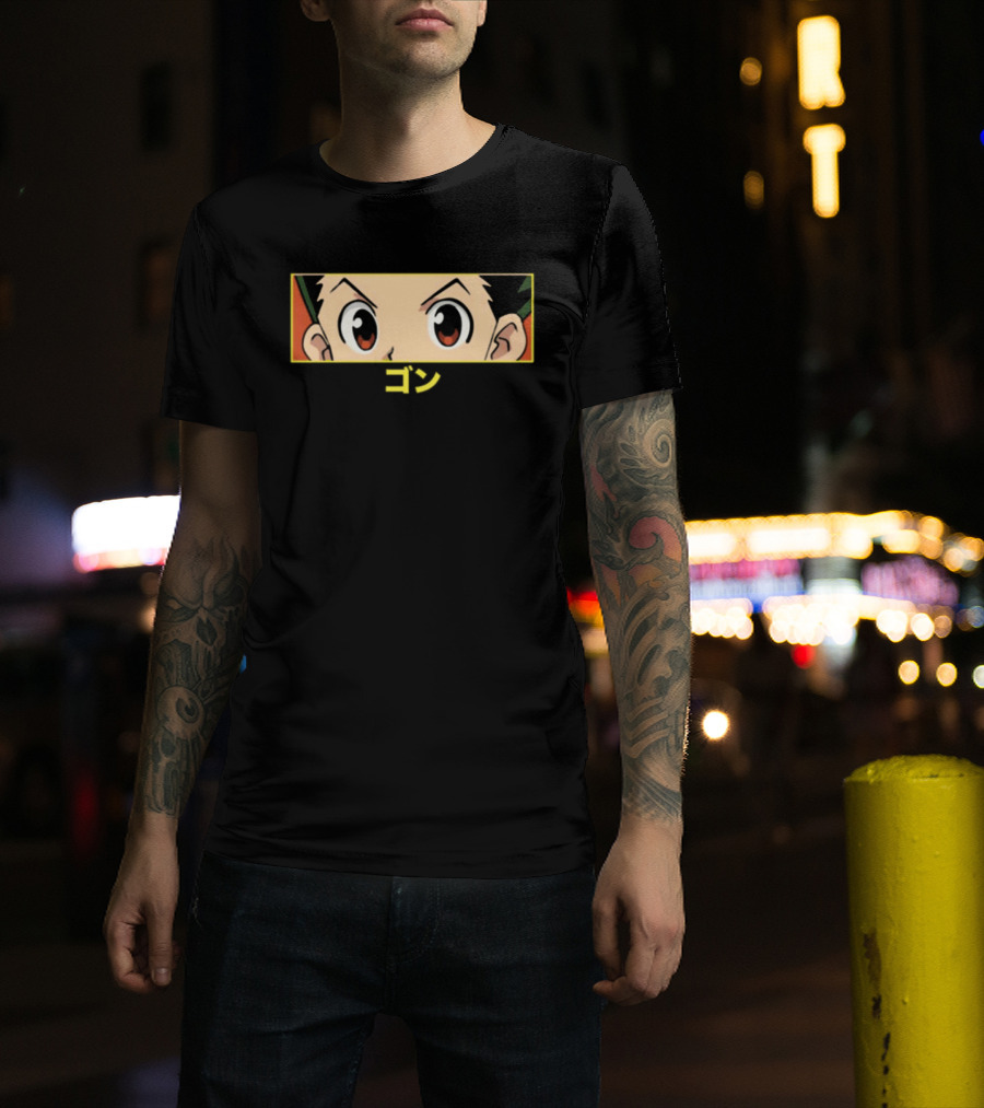 Gon Eyes Hunter X Hunter Anime Manga Face T-Shirt