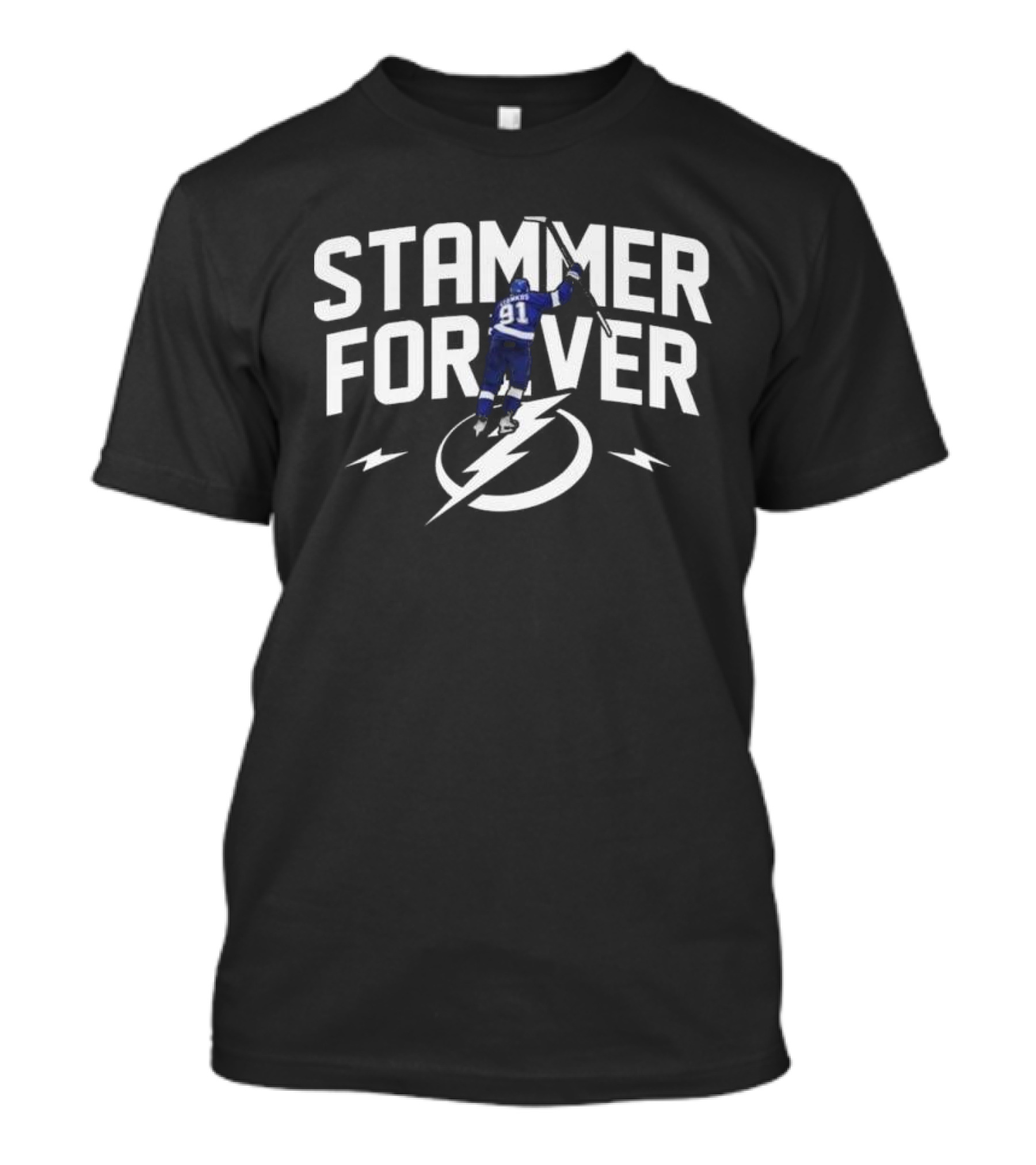 Tampa Bay Lightning Stammer Forever 91 Hockey Team Legend T-Shirt