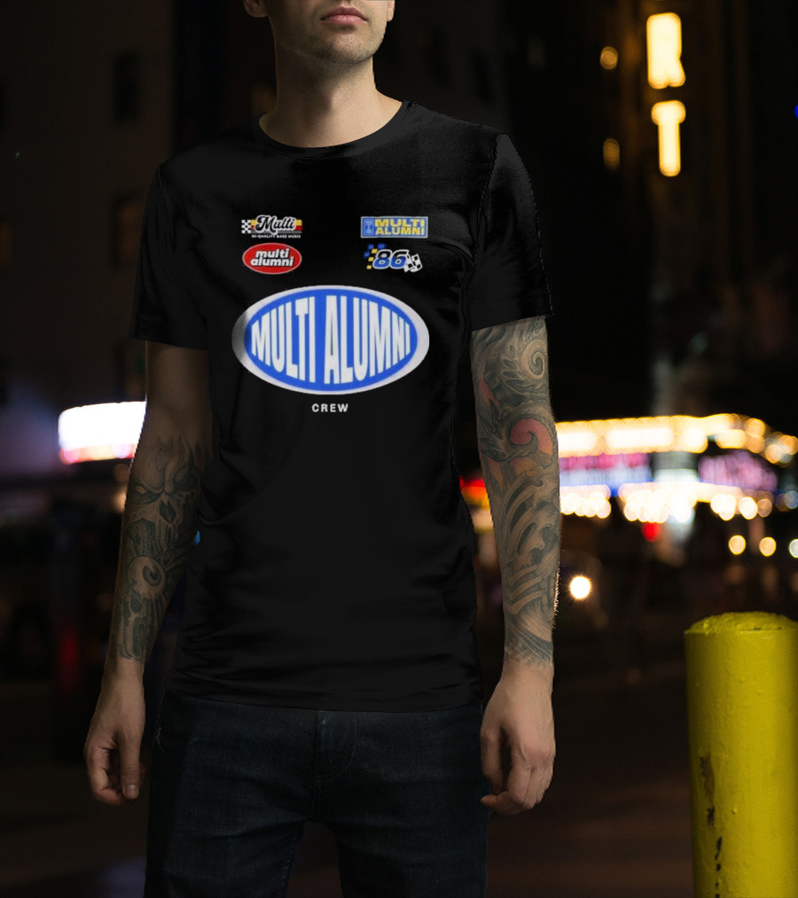 Big K.R.I.T. Multi Alumni Racing Crew 86 High-Quality Bass Music T-Shirt
