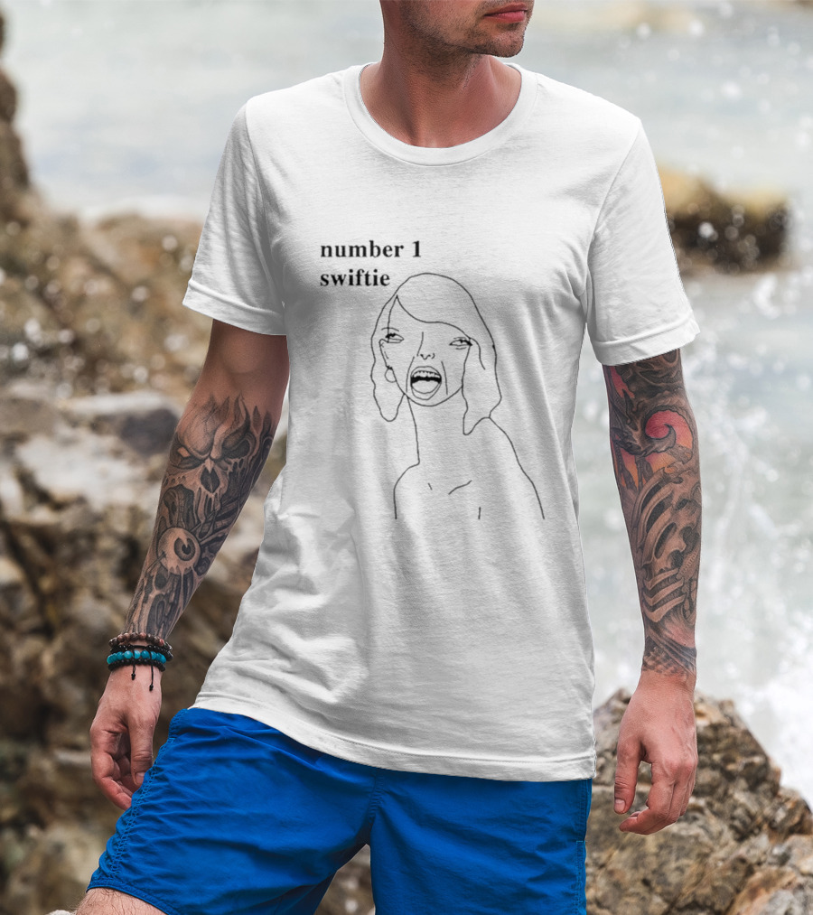 Number 1 Swiftie Taylor Sw Sketch T-Shirt