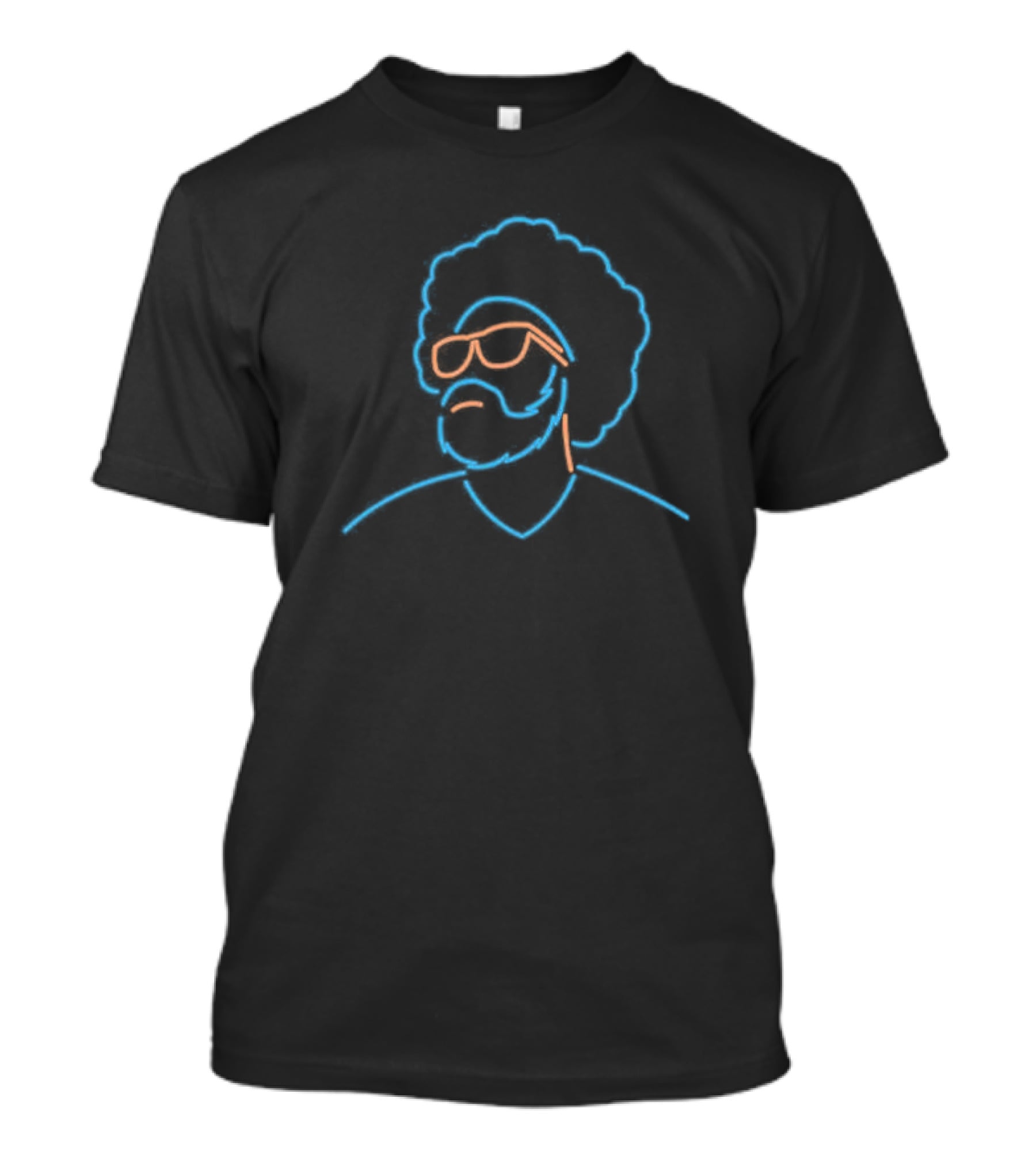 The Jingle Man Neon Art New York Mets T-Shirt