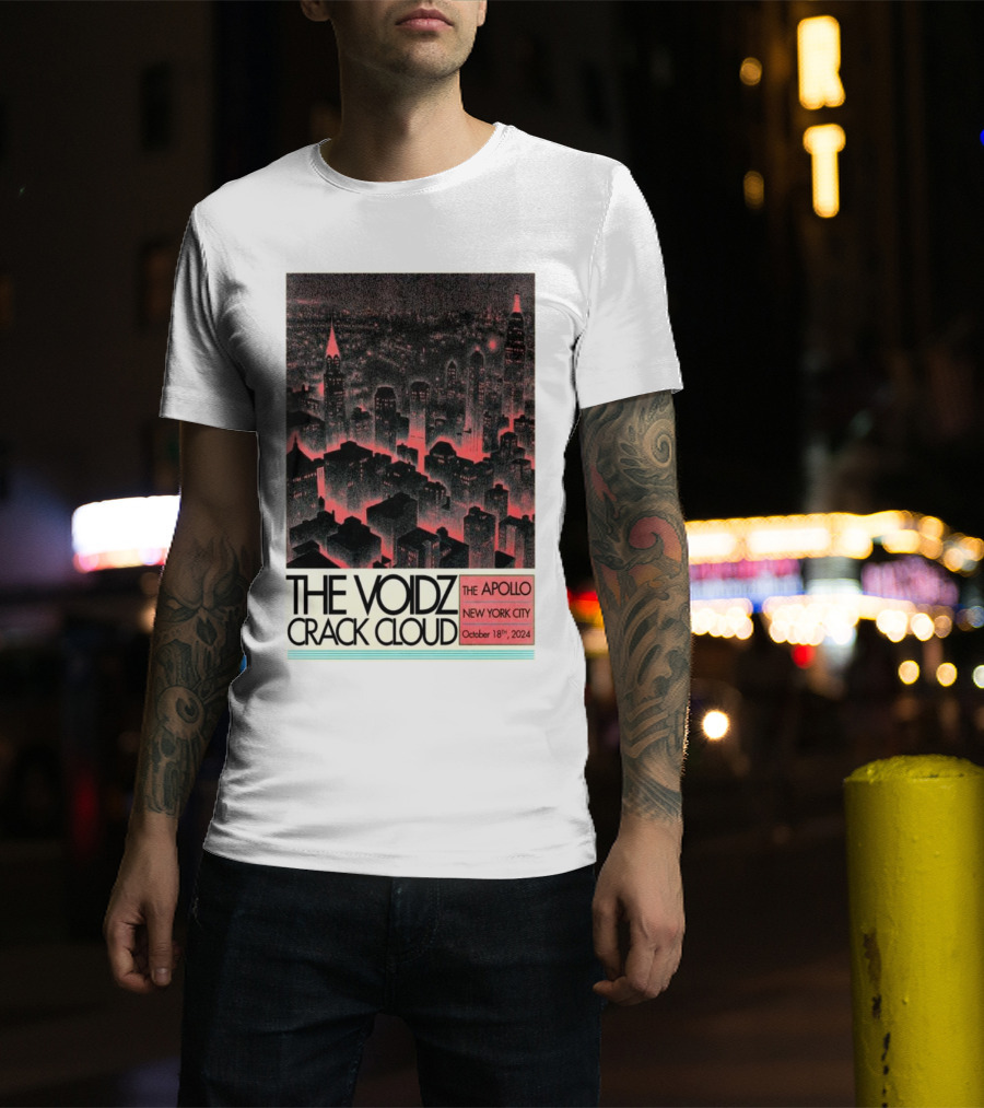 The Voidz Crack Cloud The Apollo New York City October 18th T-Shirt