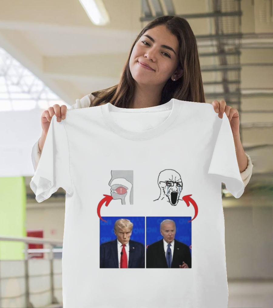 Trump Vs Biden Meme Edition T-Shirt