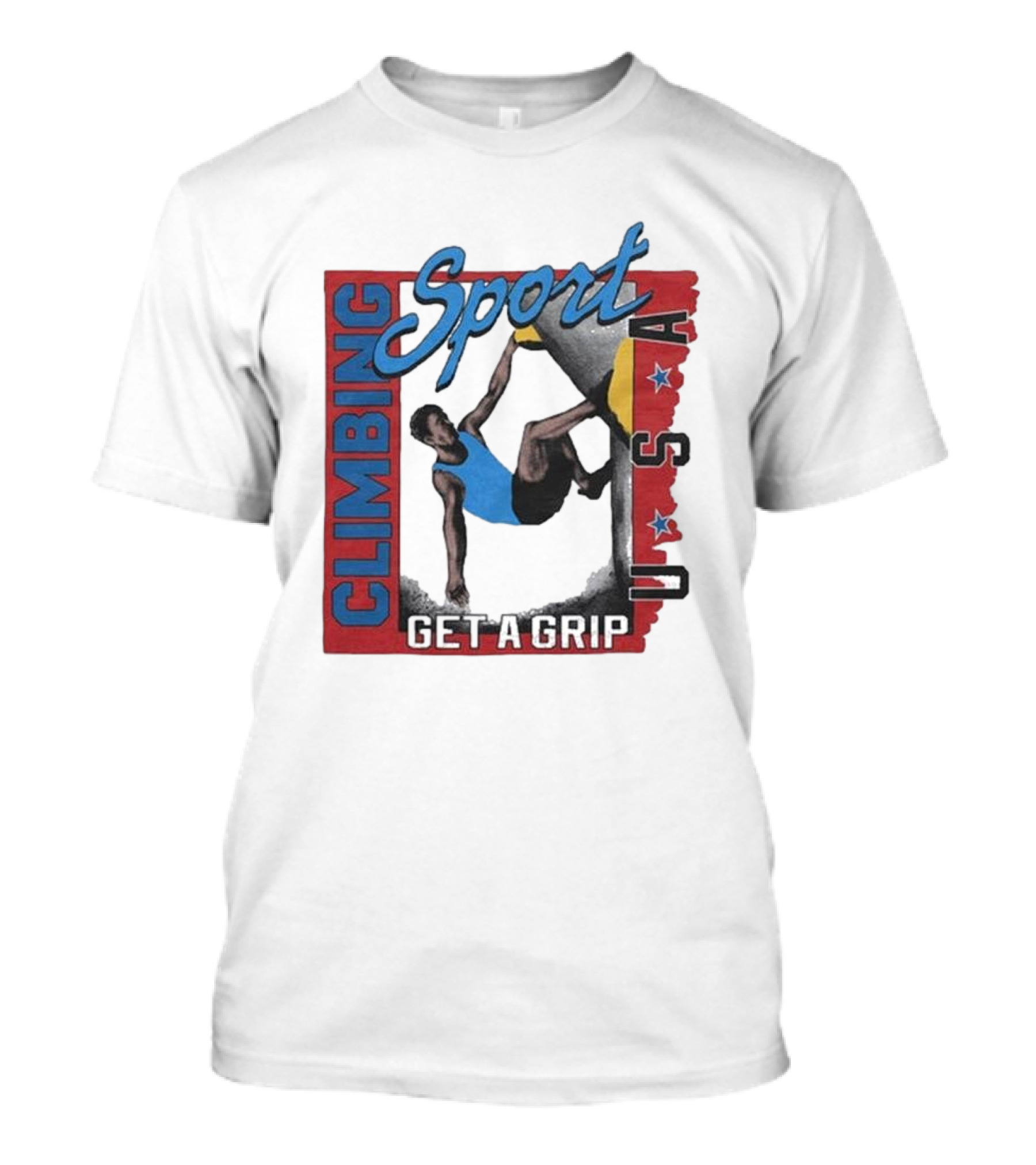 Sport Climbing USA Get A Grip T-Shirt