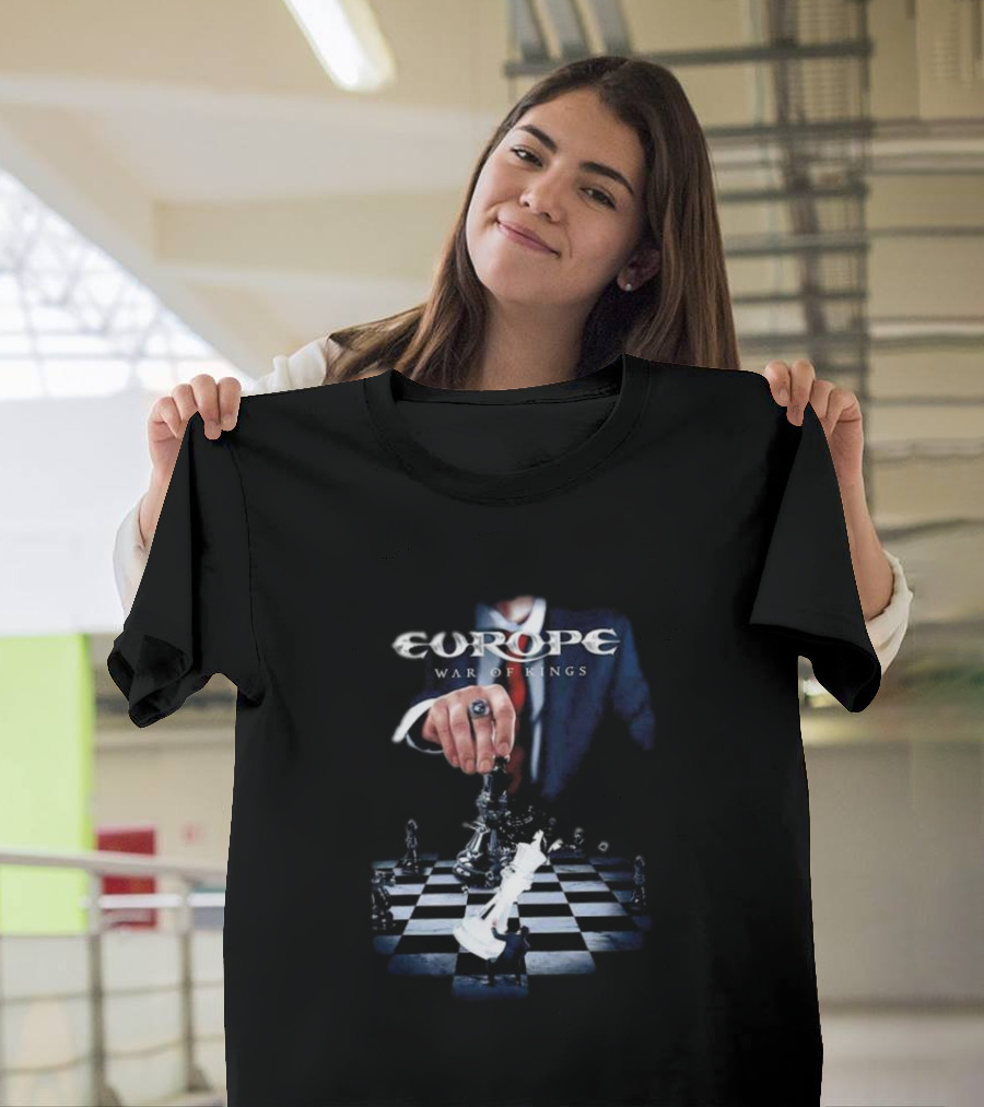 Europe War Of Kings Chess Battle T-Shirt
