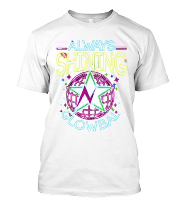 Always Shining Glowbal Naomi WWE Royal Rumble T-Shirt