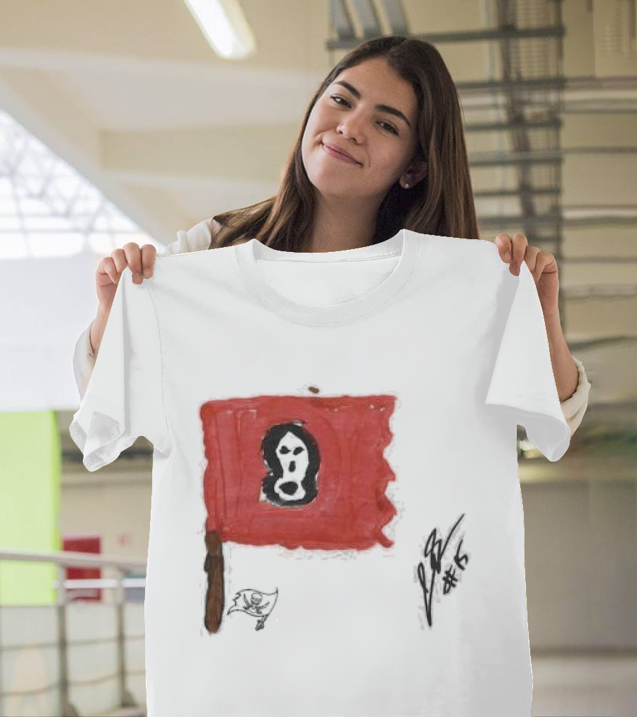 Jalen McMillan Tampa Bay Buccaneers Rookie Ash Paint Tri-Blend T-Shirt