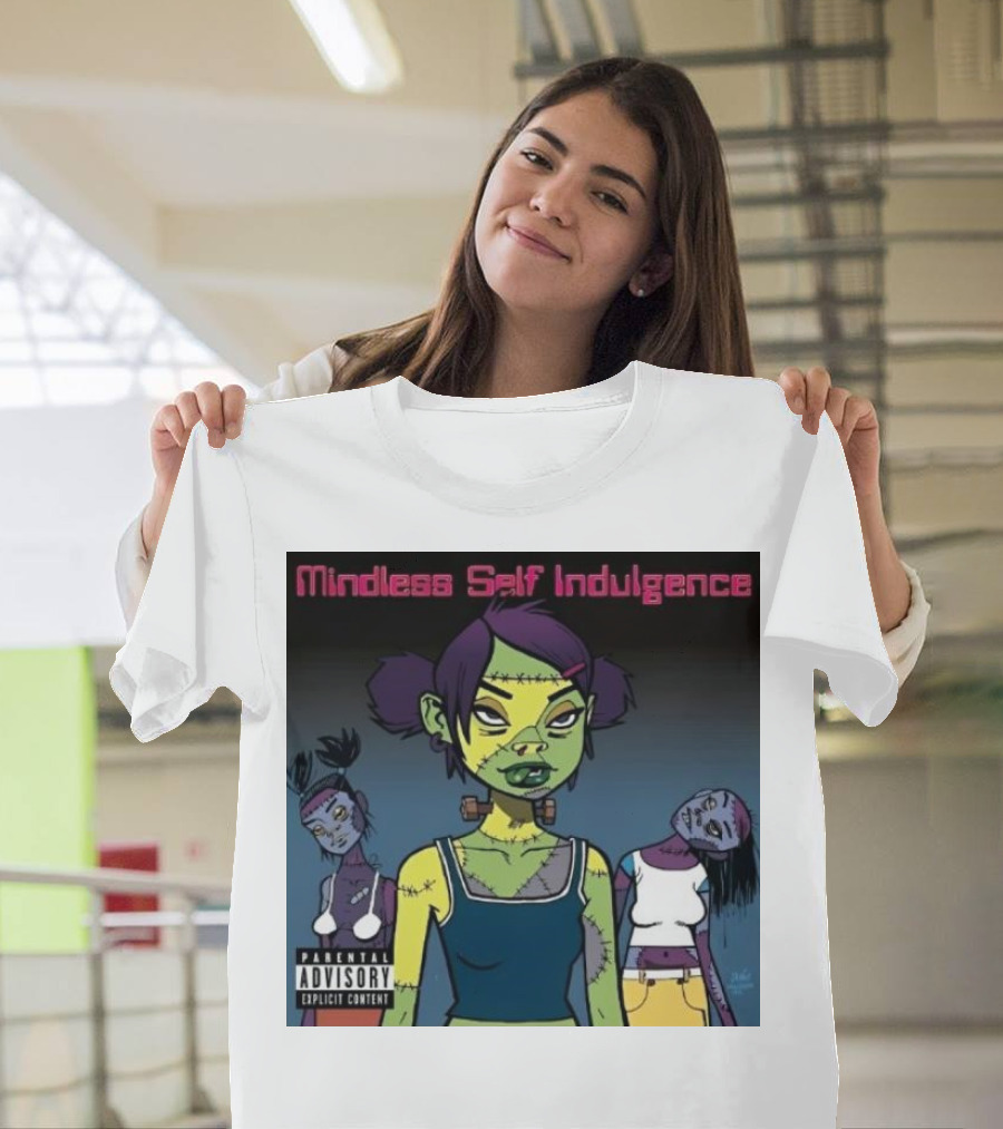 Mindless Self Indulgence Explicit Content Animated Zombie Characters T-Shirt