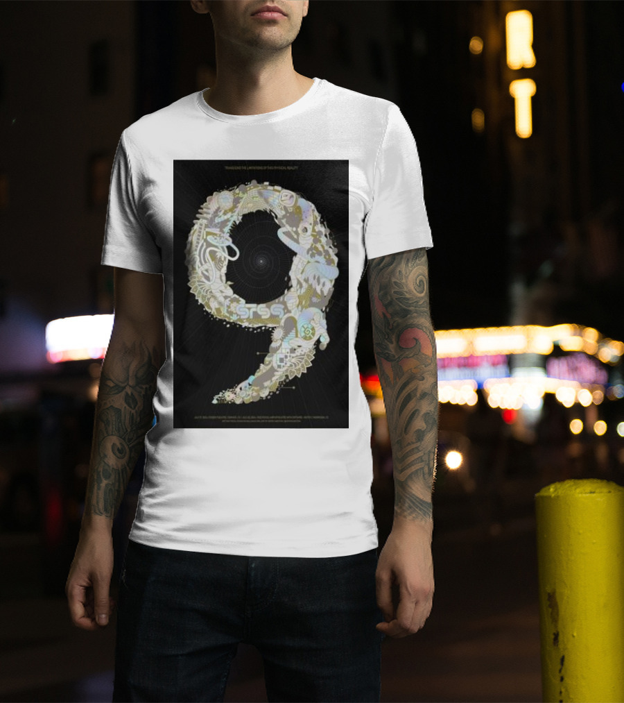 STS9 Transcend The Landscape Of Surrealistic Reality Ogden Theatre Denver July 19 T-Shirt