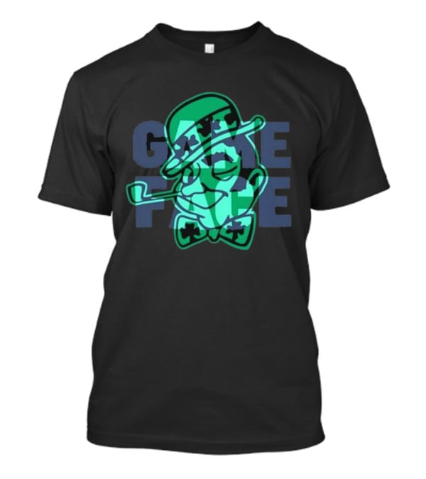 Celtics Game Face 7 Lucky Leprechaun T-Shirt