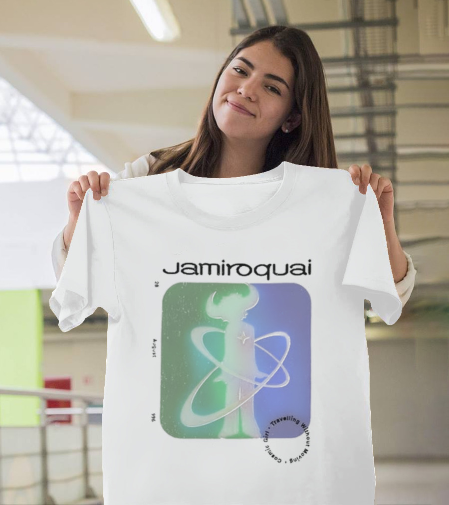 Jamiroquai Cosmic Being Travelling Without Moving August 29 96 T-Shirt