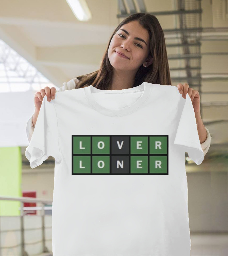 Lover Loner Grid Blocks T-Shirt