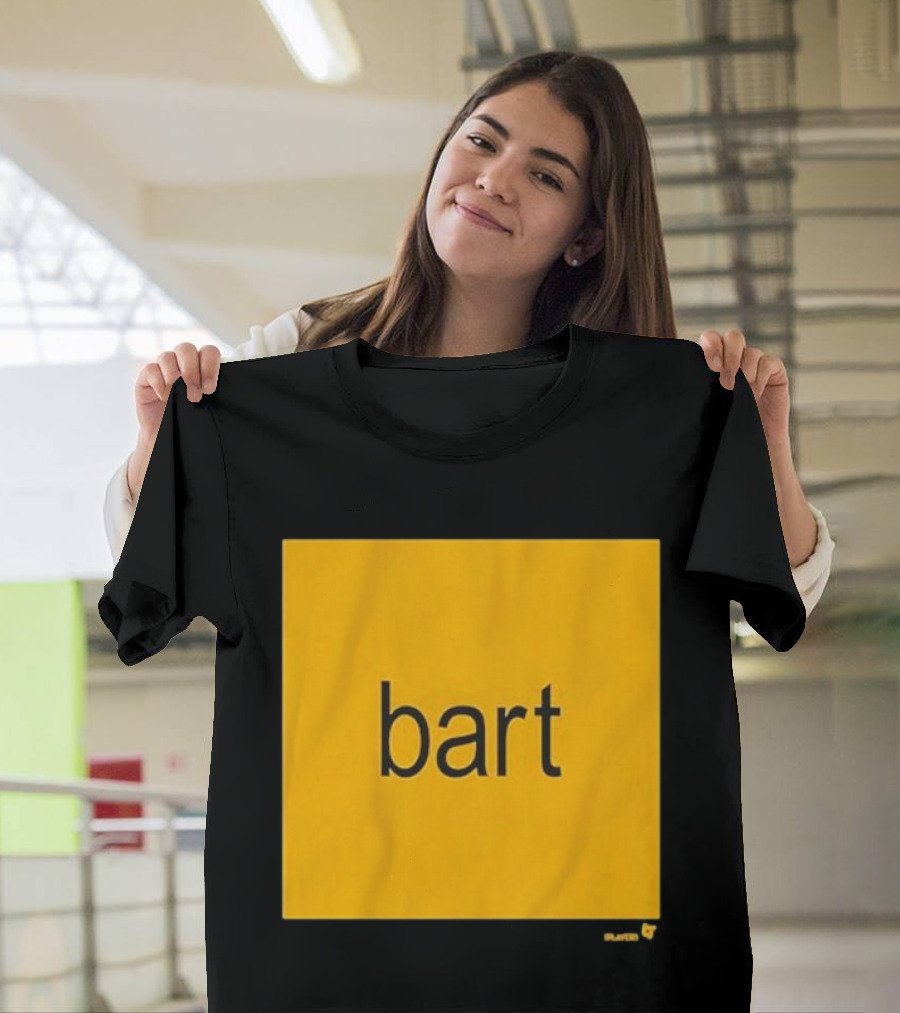 bart Slayer Brat Yellow Square T-Shirt