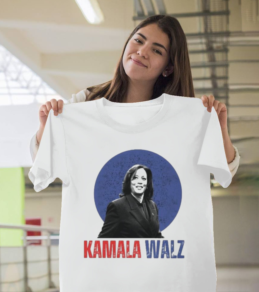 Kamala Walz 2024 Presidential Campaign T-Shirt