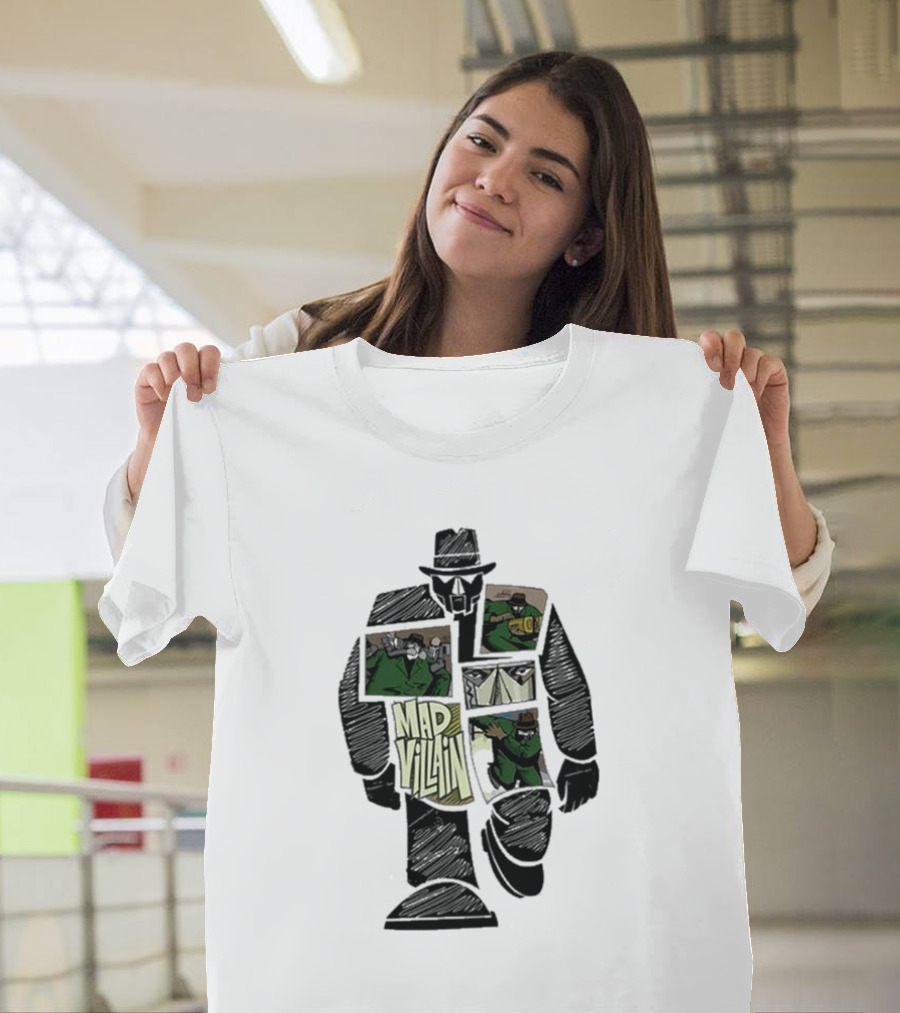 MF DOOM Madvillain Comic Style Striking T-Shirt