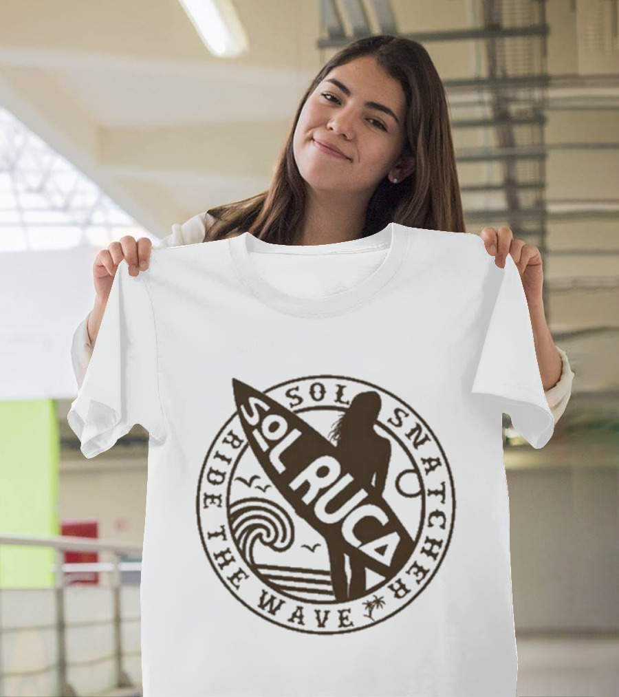 WWE Sol Ruca Sol Snatcher Ride The Wave T-Shirt