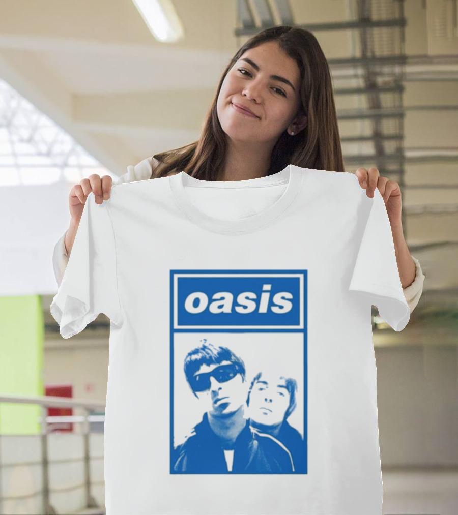 Oasis Noel Liam Photo T-Shirt