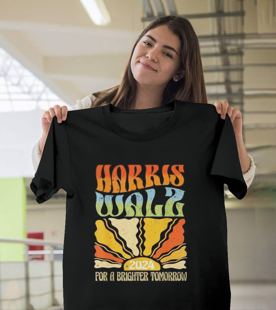Harris Waltz 2024 For a Brighter Tomorrow T-Shirt