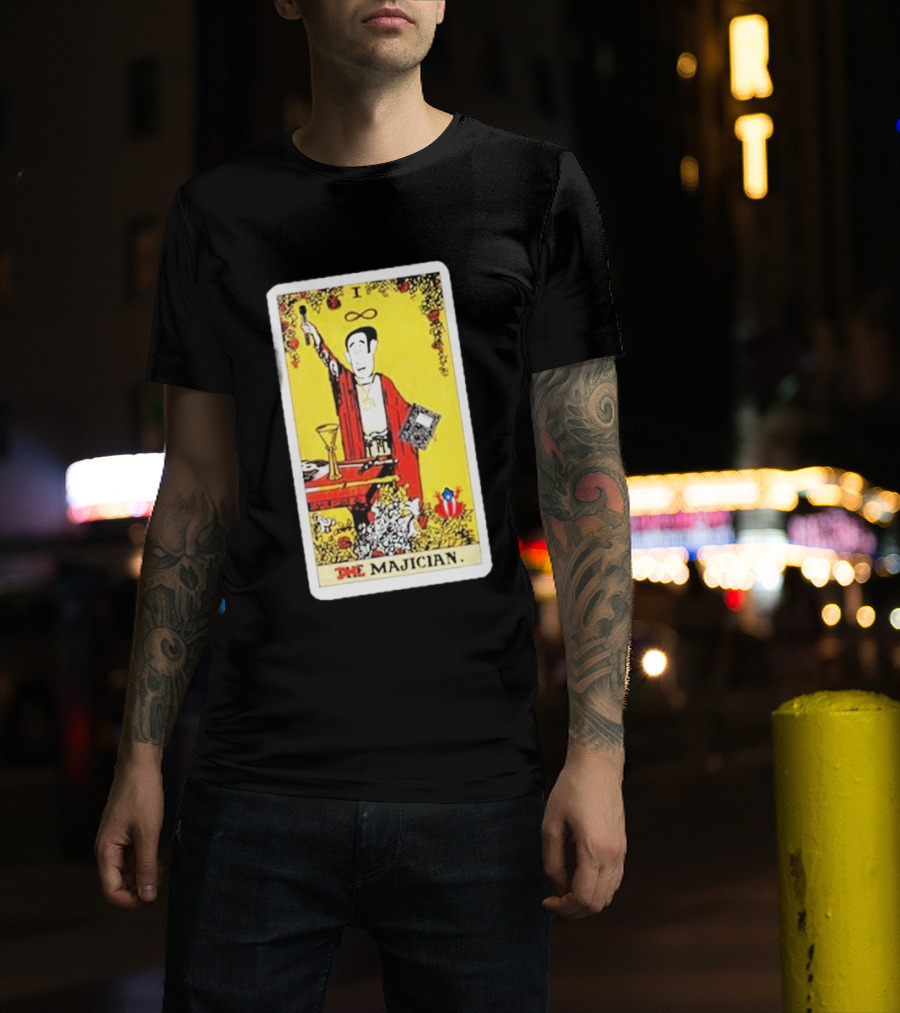 Kurious The Magician Tarot Card I Infinity T-Shirt