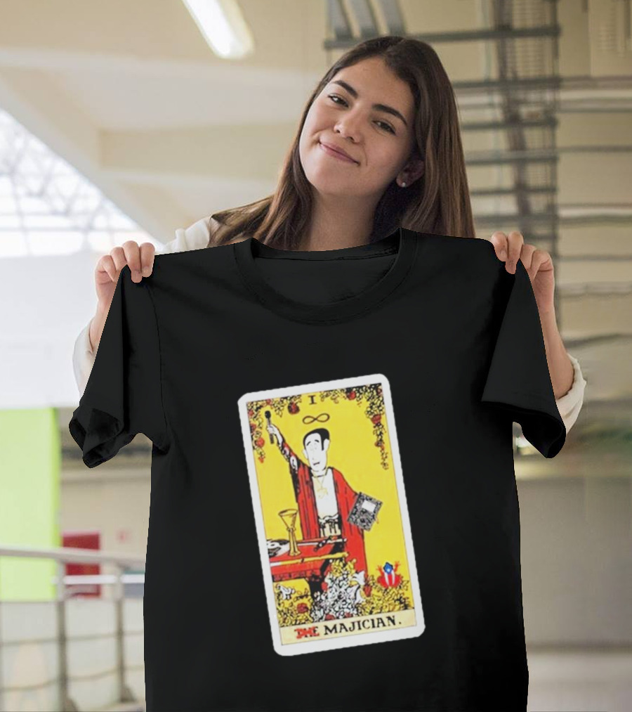 Kurious The Magician Tarot Card I Infinity T-Shirt