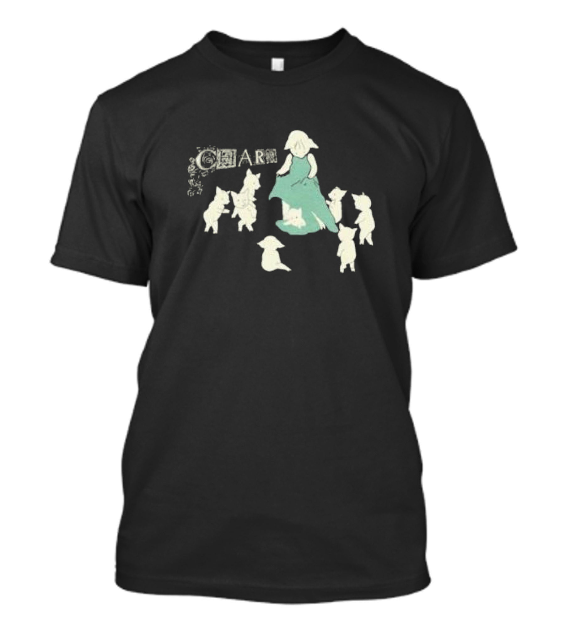 Clairo Charm Herd With Girl And Cats T-Shirt