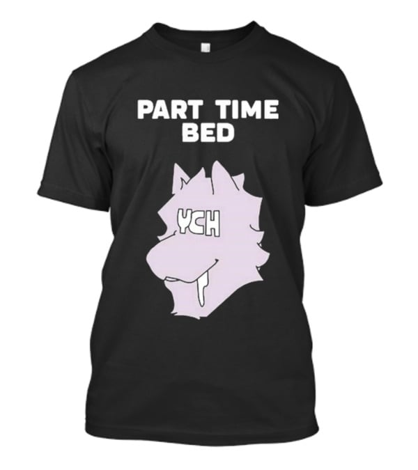 Gustav Indycar Part Time Bed YCH Wolf Head T-Shirt