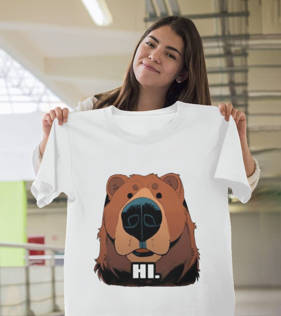 HI BYE BEAR HI T-Shirt