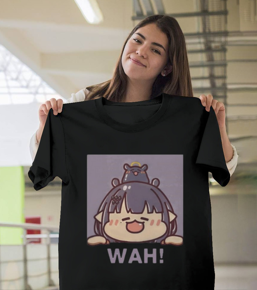 Hololive WAH Win All Heart Cute Anime Character T-Shirt