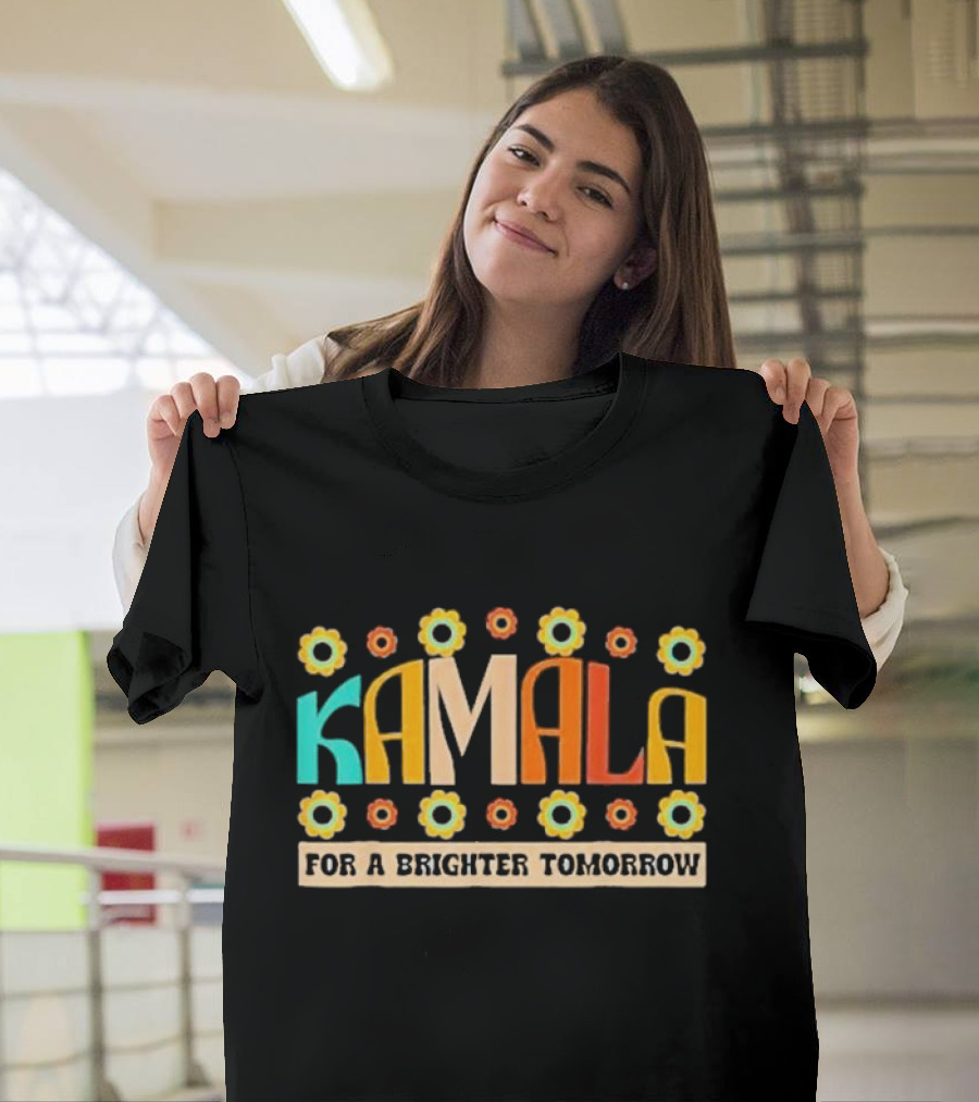 Kamala For A Brighter Tomorrow Floral T-Shirt