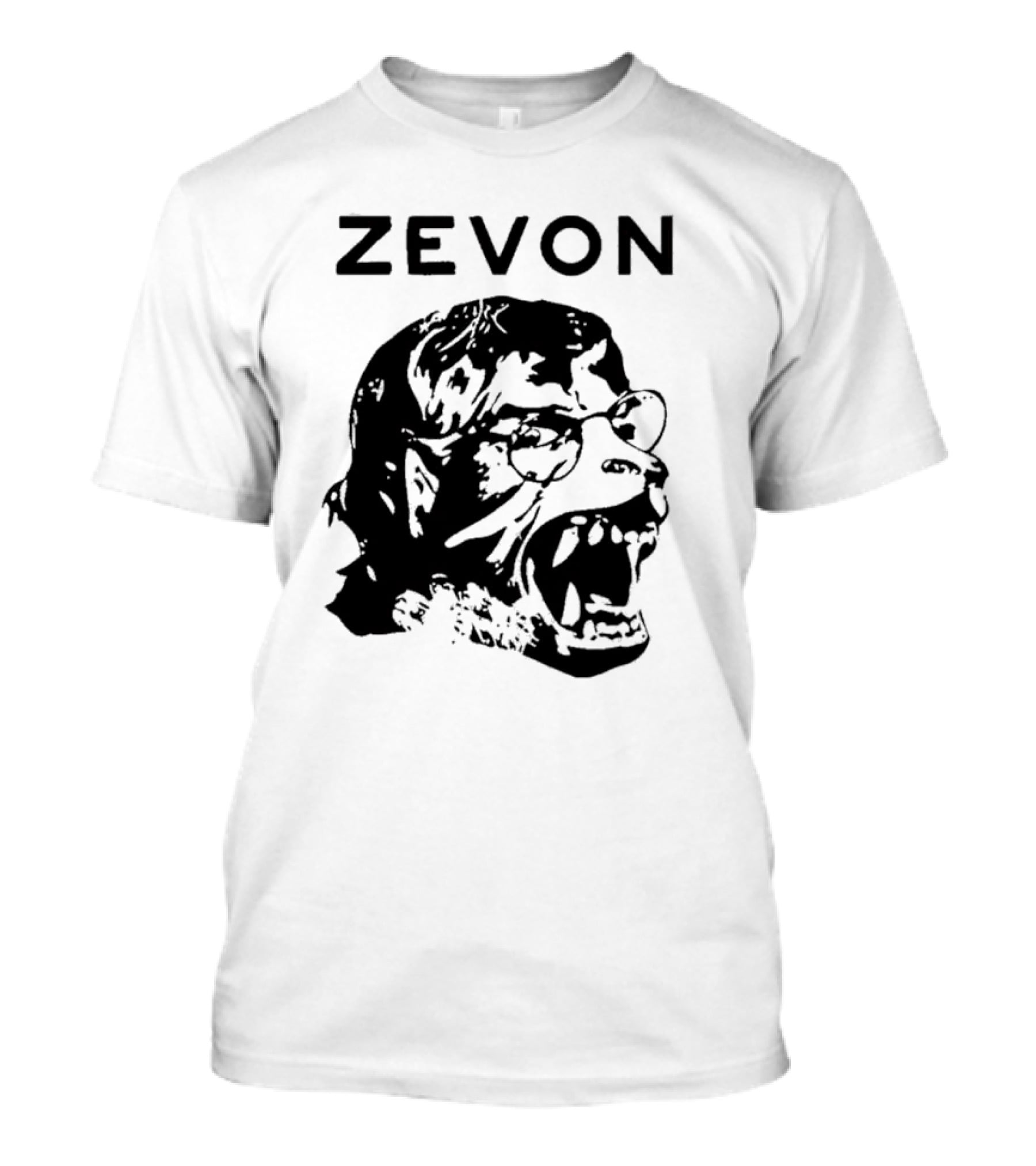 Zevon Angry Face Drawing T-Shirt