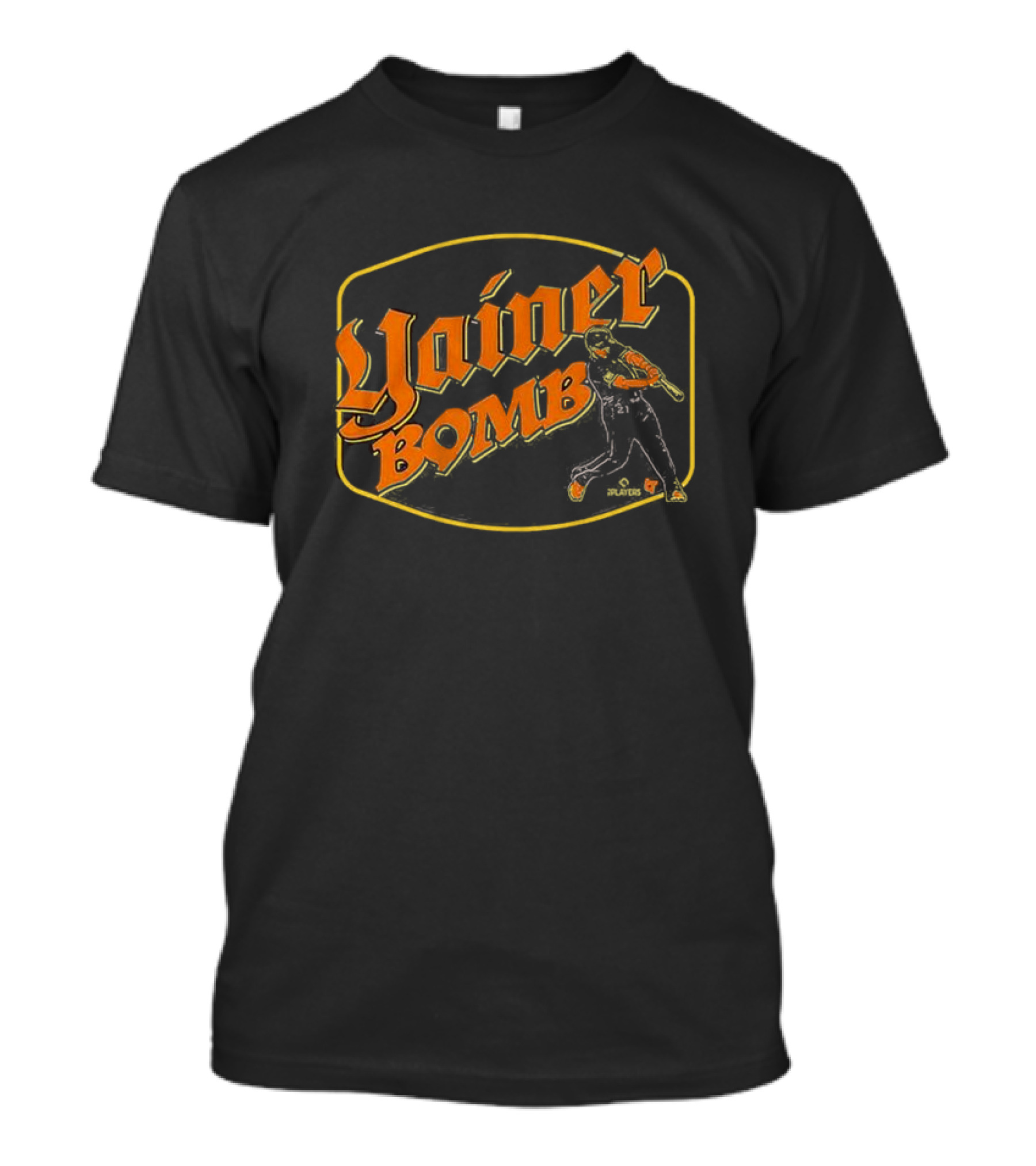 Yainer Diaz Yainer Bomb Baseball Players T-Shirt