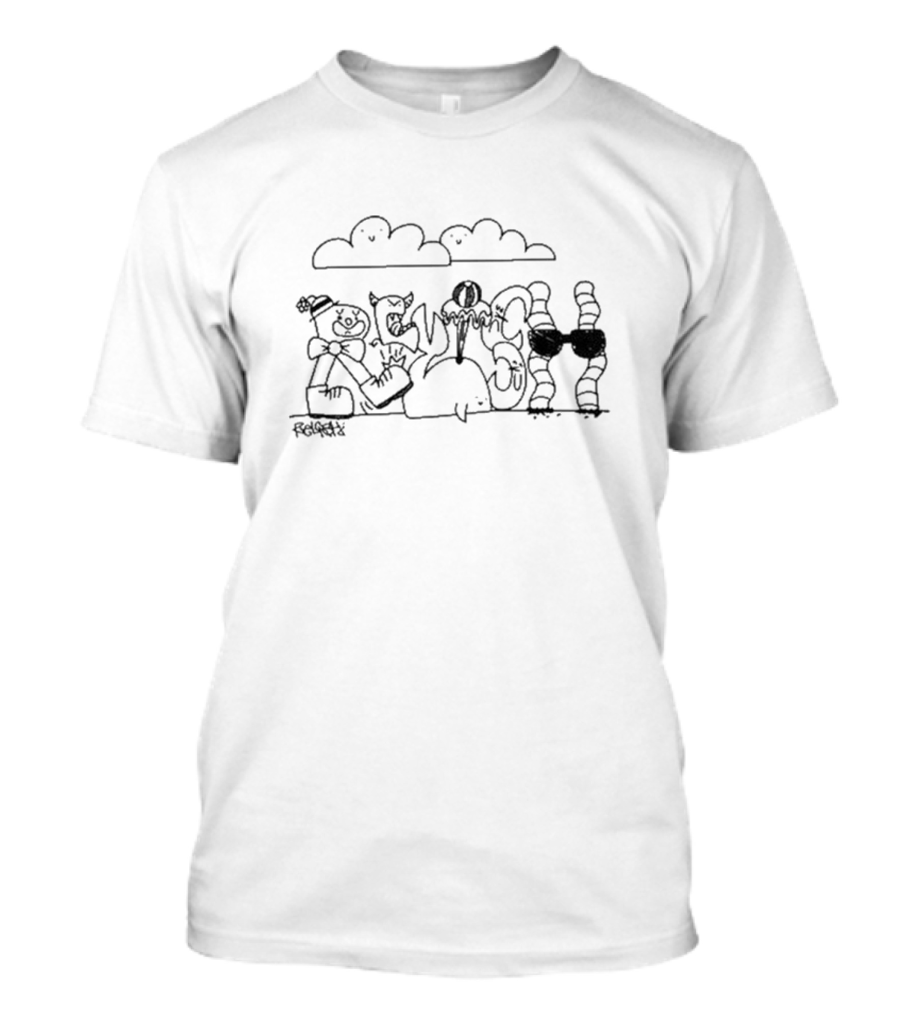 Relish MTD Artgang Montreal Playful Characters Design By FGFEEL T-Shirt