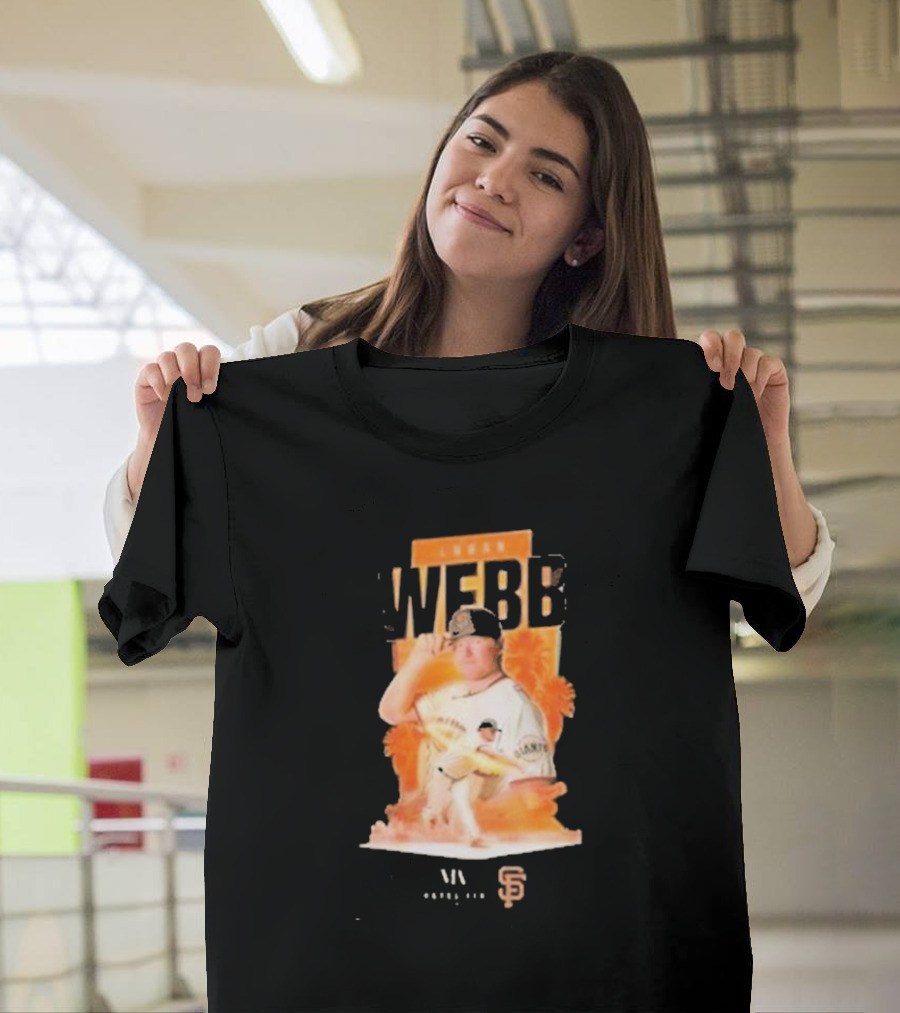 Giants Logan Webb 2024 Giveaway San Francisco Baseball Promotion T-Shirt