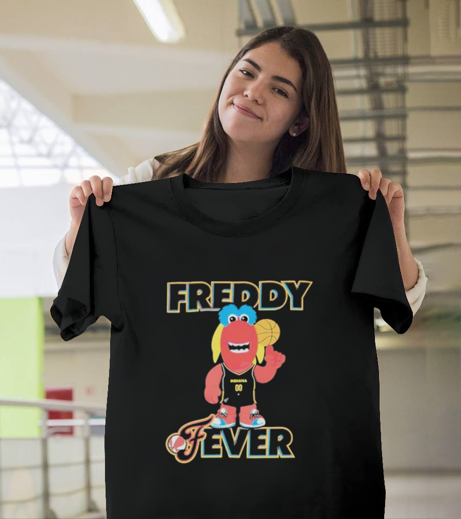 Freddy Fever Indiana Fever Basketball Mascot T-Shirt
